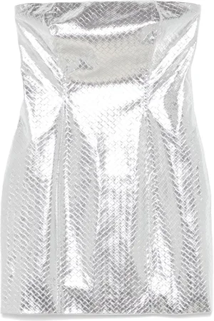 ROTATE Gewebtes Minikleid