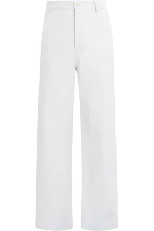 Marni Lederhose mit geradem Bein
