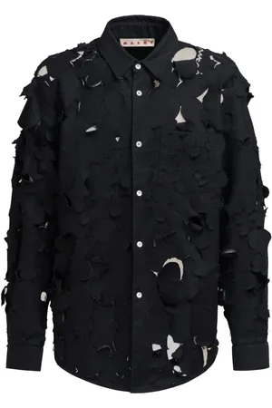 Marni Hemd mit Cut-Outs