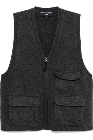 Comme des Garçons Cardigan mit Reißverschluss