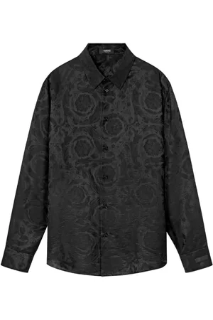VERSACE Hemd aus Barocco-Jacquard