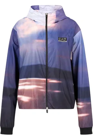 EA7 Kapuzenjacke mit Einsätzen