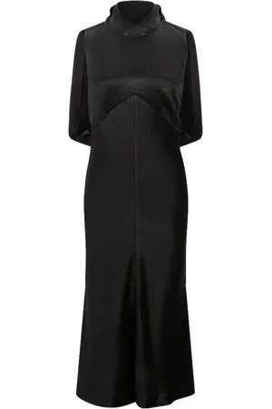 SHANGHAI TANG Rückenfreies Kleid mit Schrägschnitt
