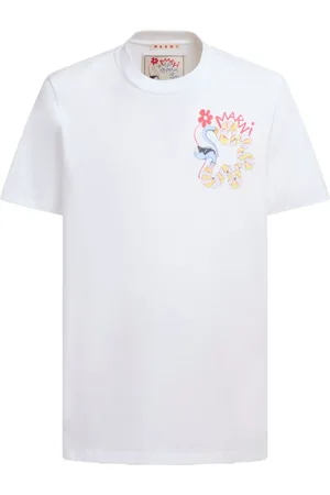 Marni T-Shirt mit grafischem Print