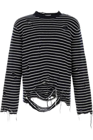 Alexander McQueen Sweatshirt im Distressed-Look