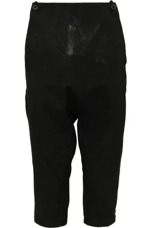 11 BY BORIS BIDJAN SABERI Beschichtete Hose mit Bügeln