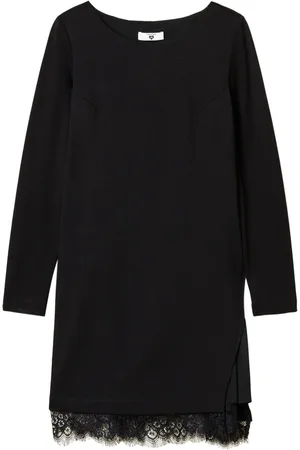 Twin-Set Minikleid mit Spitzendetail