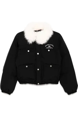 Musium Div. Gefütterte Jacke mit Logo-Stickerei