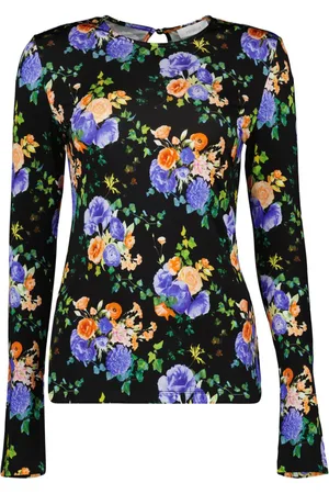 Paco rabanne Bluse mit Blumen-Print