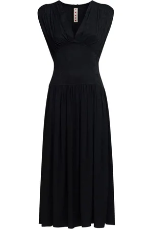 Marni Minikleid mit V-Ausschnitt
