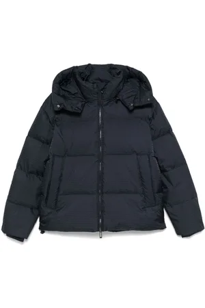 Emporio Armani Jacke mit Logo-Jacquard