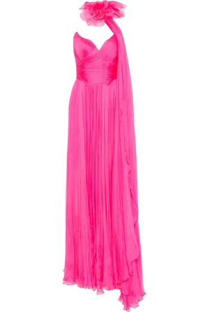 IRIS SERBAN Celeste Maxikleid