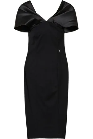 Twin-Set Midikleid mit V-Ausschnitt