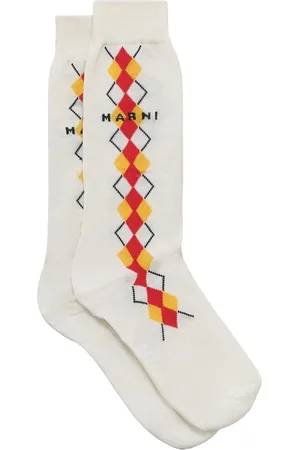 Marni Socken mit Intarsien-Logo