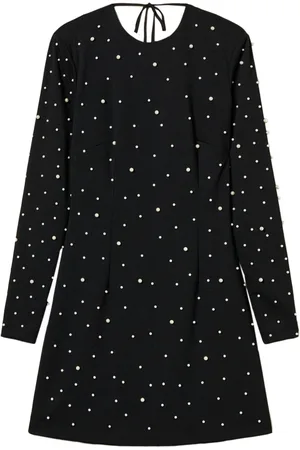 Twin-Set Minikleid mit Perlendetail