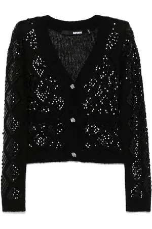 ROTATE Cardigan mit Pailletten