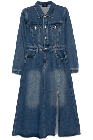 tout a coup Kleid aus Denim