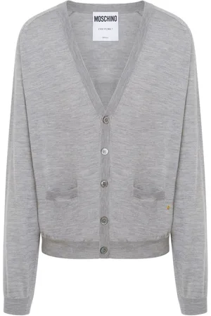 Moschino Cardigan mit V-Ausschnitt