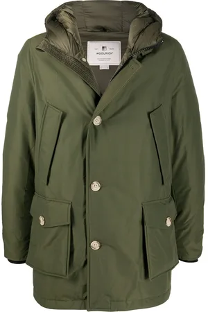 Woolrich Daunenmantel mit Knöpfen