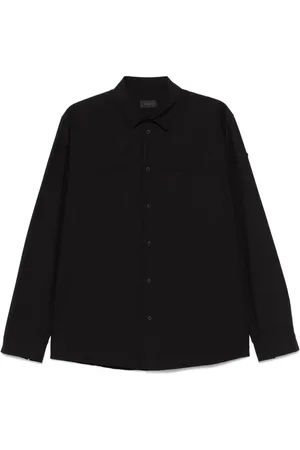Moncler Hemd mit gummiertem Logo