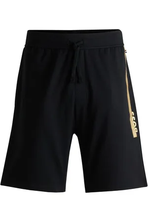 HUGO BOSS Joggingshorts mit Logo-Print