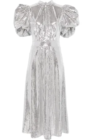 ROTATE Maxikleid mit Pailletten