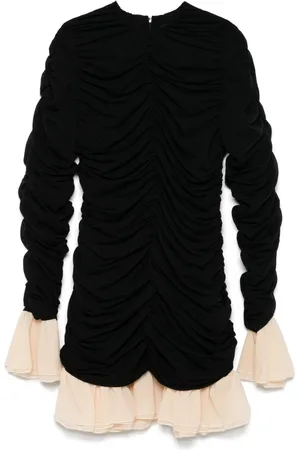 ROTATE Minikleid mit Raffungen