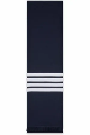 Thom Browne Gerippter 4-Bar Schal