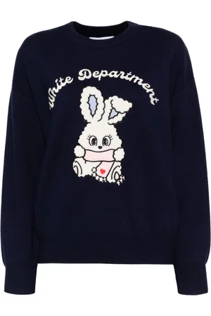 Chocoolate Pullover mit Hasenstickerei