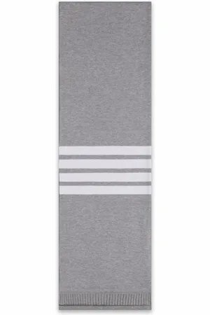 Thom Browne Gerippter 4-Bar Schal
