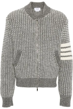 Thom Browne Bomberjacke mit Logo-Streifen