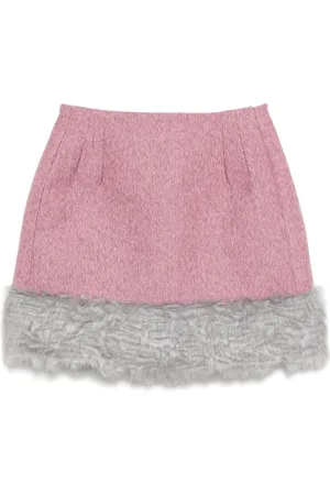 Msgm Rock aus Faux Fur