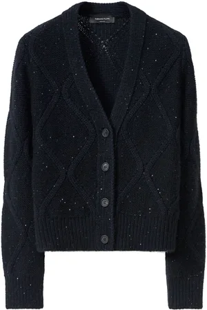 Fabiana Filippi Cardigan mit Pailletten