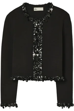 Tory Burch Verzierter Cropped-Cardigan