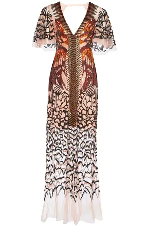 TEMPERLEY LONDON Atlas Midikleid