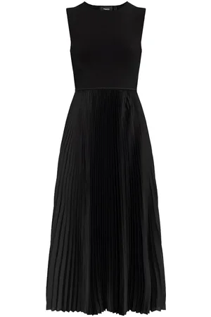 THEORY Kleid mit plissierten Details