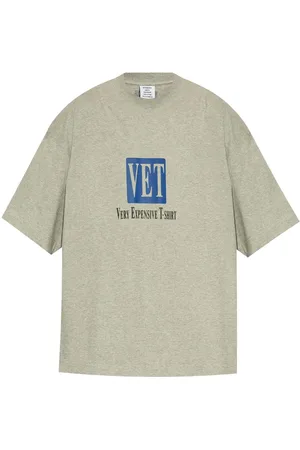 Vetements T-Shirt mit Logo-Print