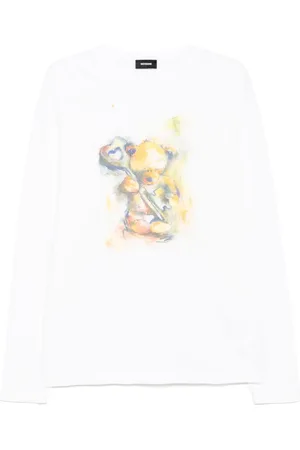 We11 Done T-Shirt mit Teddy