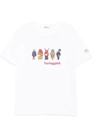 Bally T-Shirt mit grafischem Print