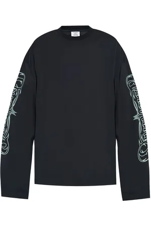 Vetements Oberteil mit Logo-Print