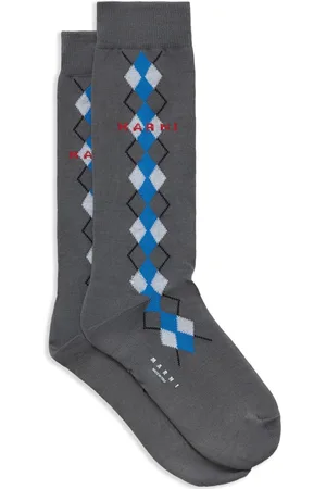 Marni Socken mit Intarsien-Logo