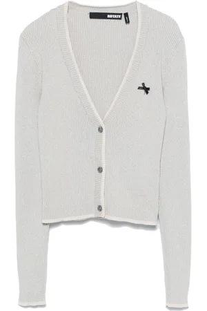 ROTATE Gerippter Cardigan
