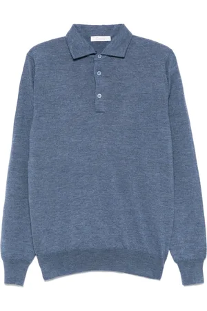 Cruciani Fein gestricktes Poloshirt