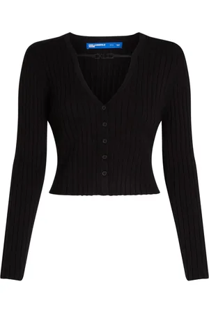 Karl Lagerfeld Klassischer Cropped-Cardigan