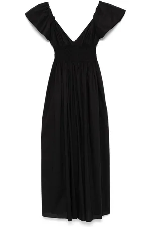 MATTEAU Midikleid mit weiten Ärmeln