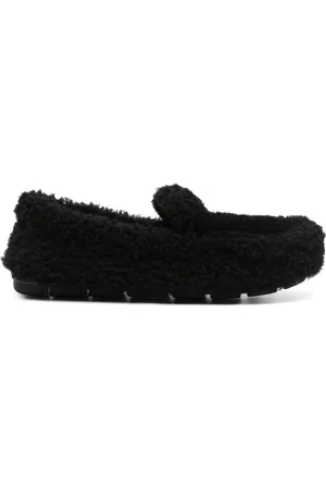Prada Loafer mit Shearling-Futter