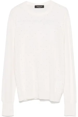 Fabiana Filippi Pullover mit Kristallen