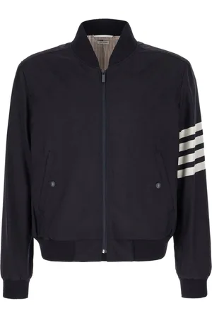 Thom Browne Stripe detail bomber jacket