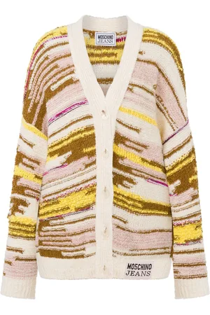 Moschino Cardigan mit V-Ausschnitt
