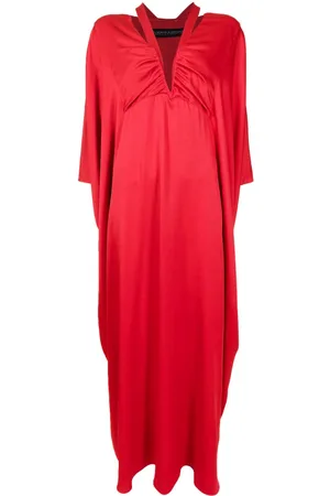 Gloria Coelho X Isabella Fiorentino Maxikleid mit Kaftan-Style